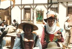 Kage Baker and Kathleen Bartholomew, circa 1985