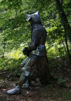 Miles Cameron in his natural element